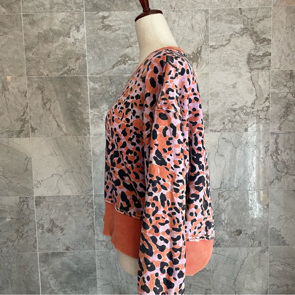 JOYLAB Animal Print Sweatshirt - Picture 5 of 8